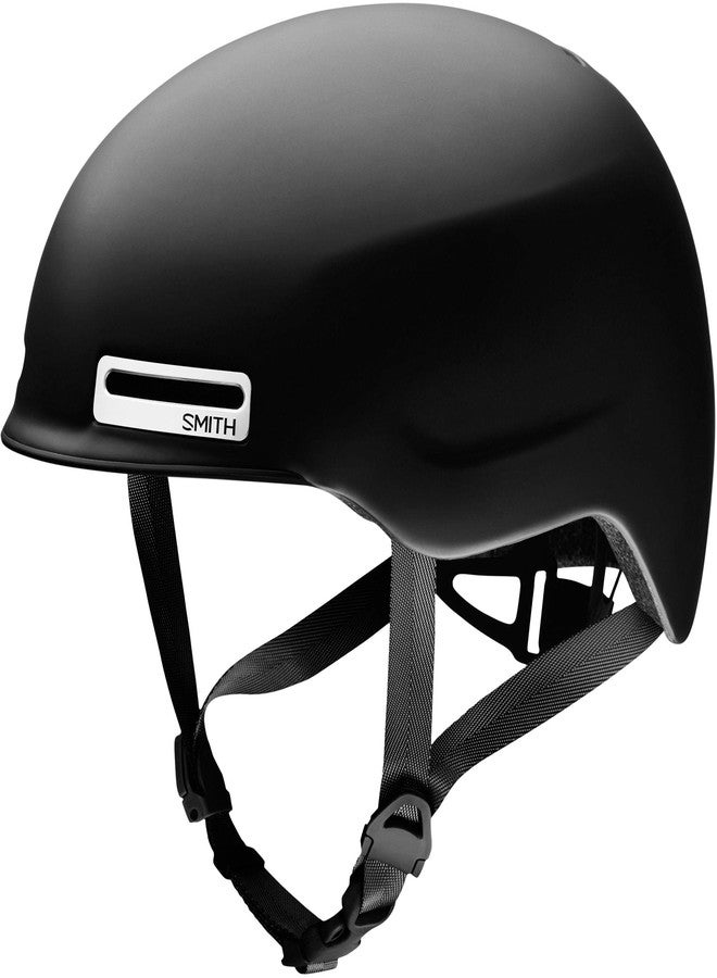 SMITH Optics Maze Bike Helmet, Matte Black, Medium - Image 1